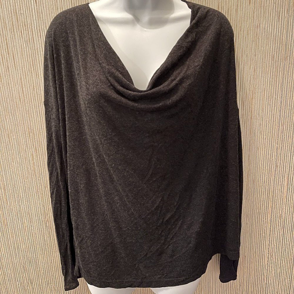 Kookai Cowl Neck Grey Sweater. Sz3/M